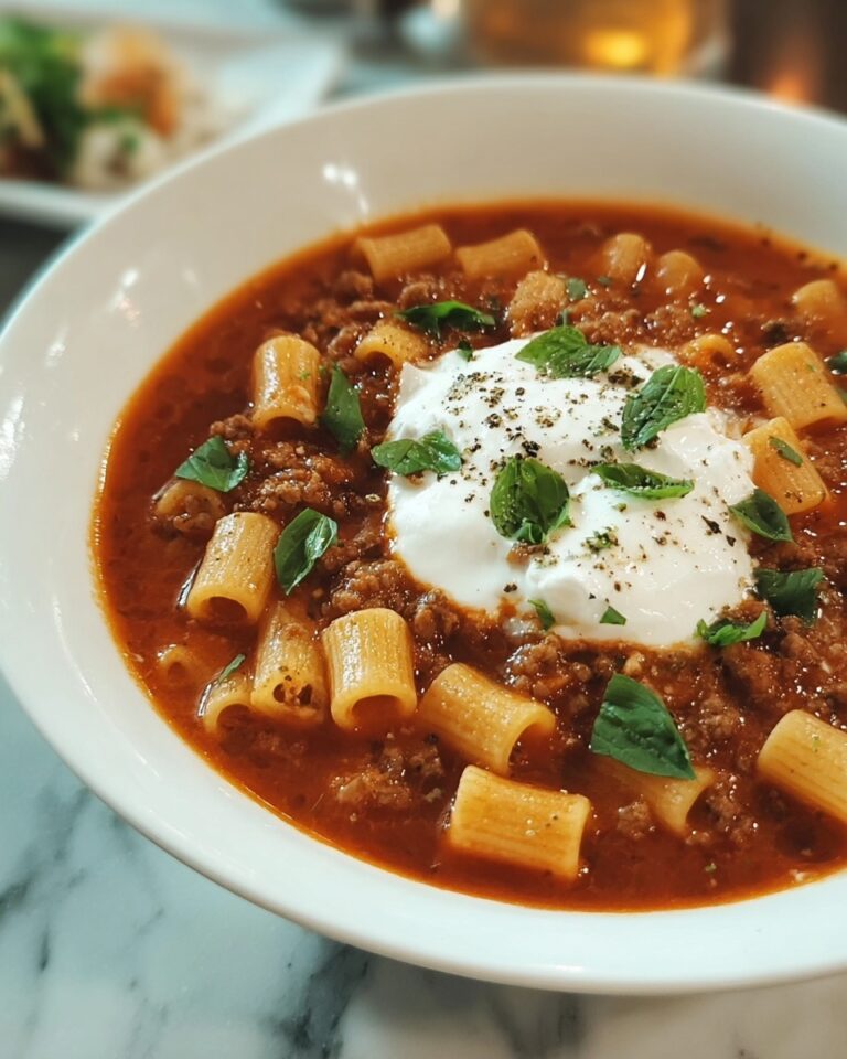 Lasagna Soup Recipe