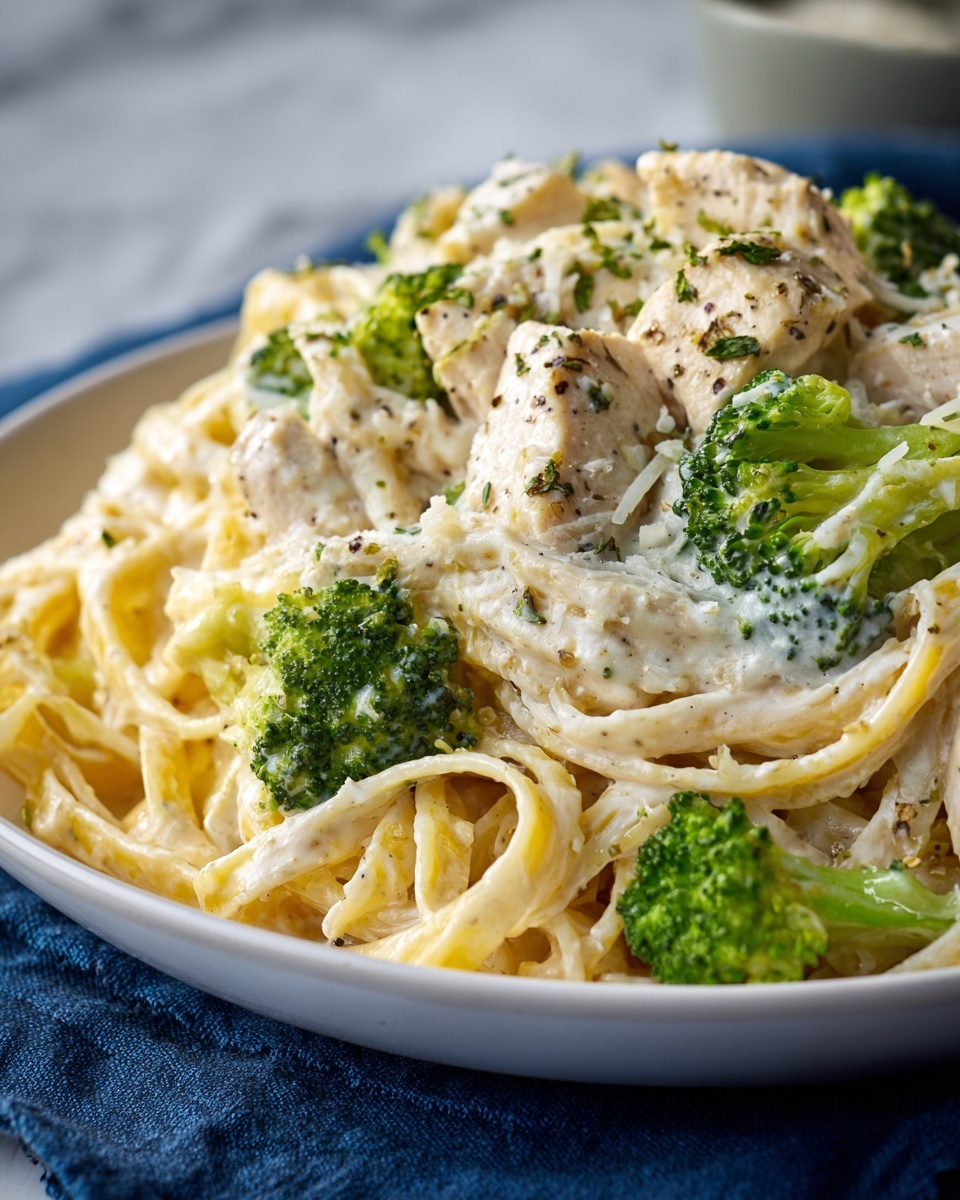 Easy Chicken Broccoli Alfredo for Busy Nights Recipe - Recipe Image