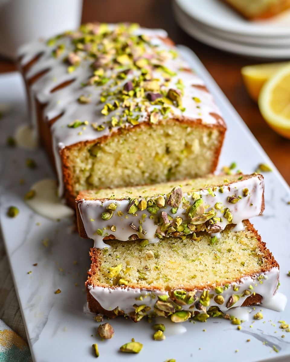 Pistachio Lemon Breakfast Bread Recipe - Recipe Image