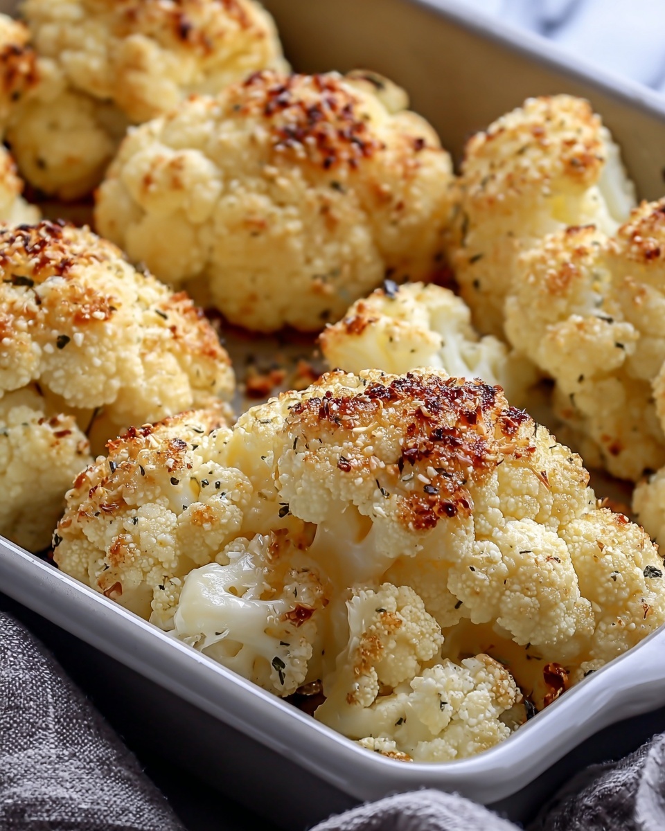 Crispy Parmesan Roasted Cauliflower Recipe - Recipe Image