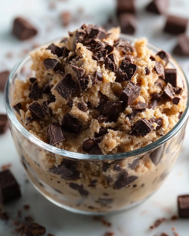 Edible Brownie Batter Cookie Dough Recipe
