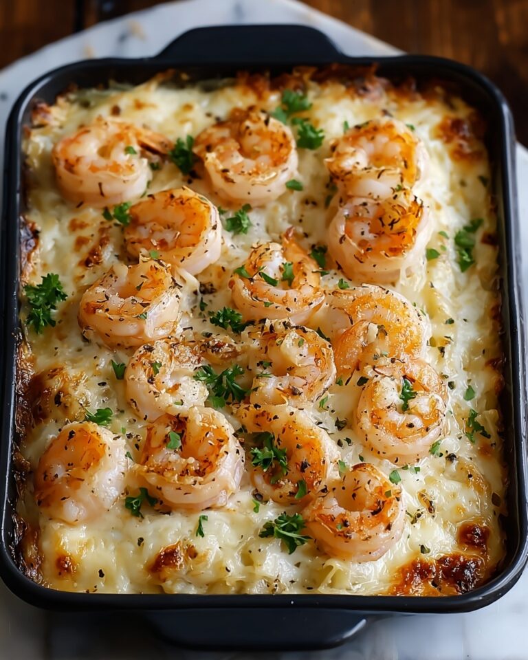 Garlic Shrimp Gratin Recipe