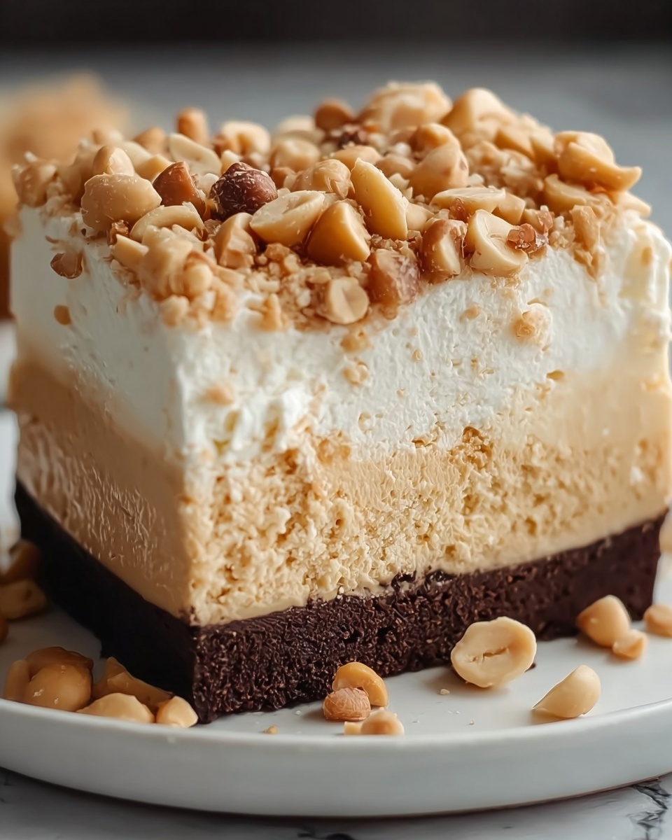 White Chocolate Peanut Butter Cheesecake Recipe - Recipe Image
