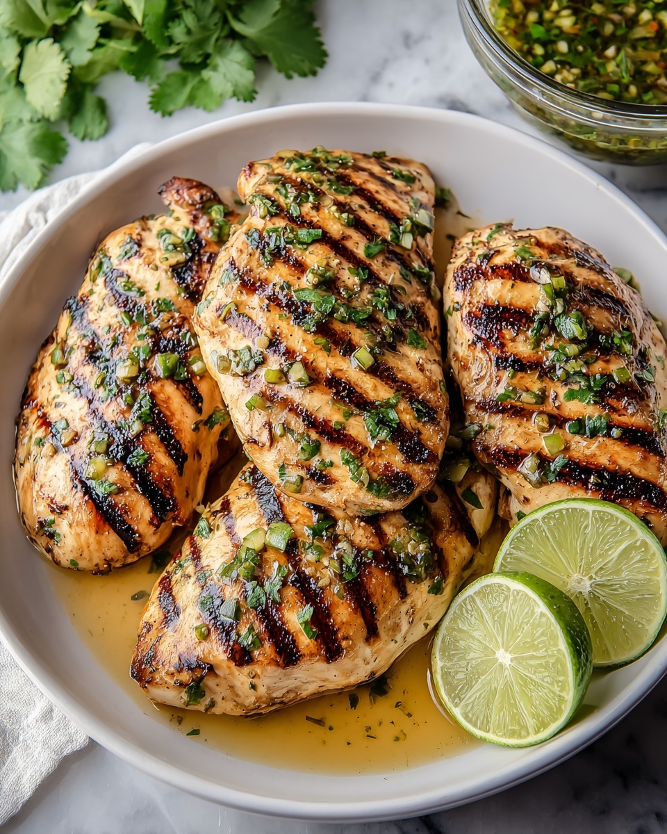 Charred Cilantro Lime Chicken Thighs Recipe - Recipe Image