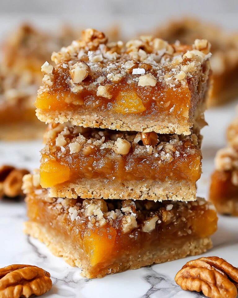 Apricot Coconut Pecan Bars Recipe
