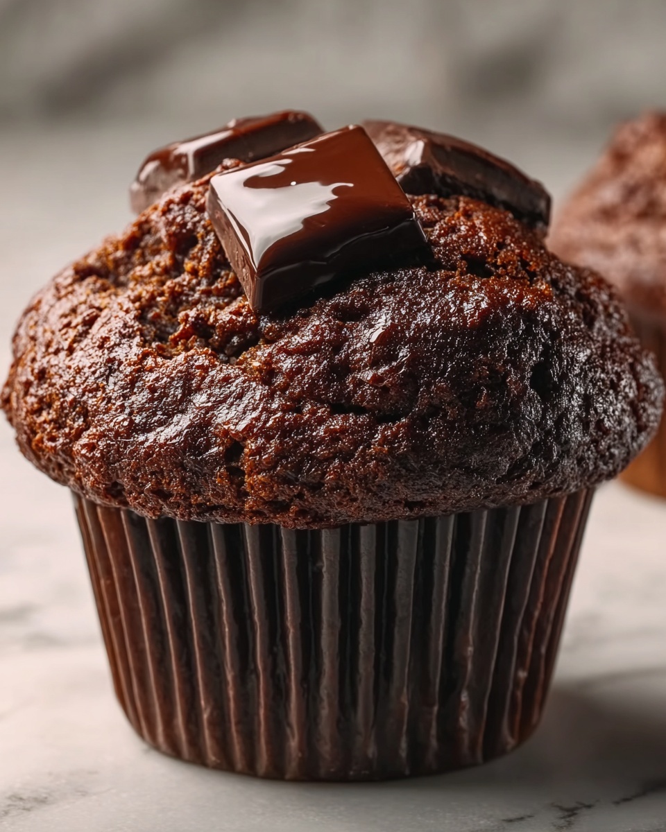 Triple Chocolate Muffins Recipe - Recipe Image