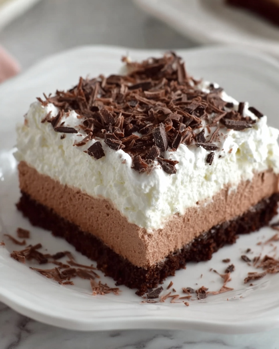 French Silk Brownies Recipe - Recipe Image