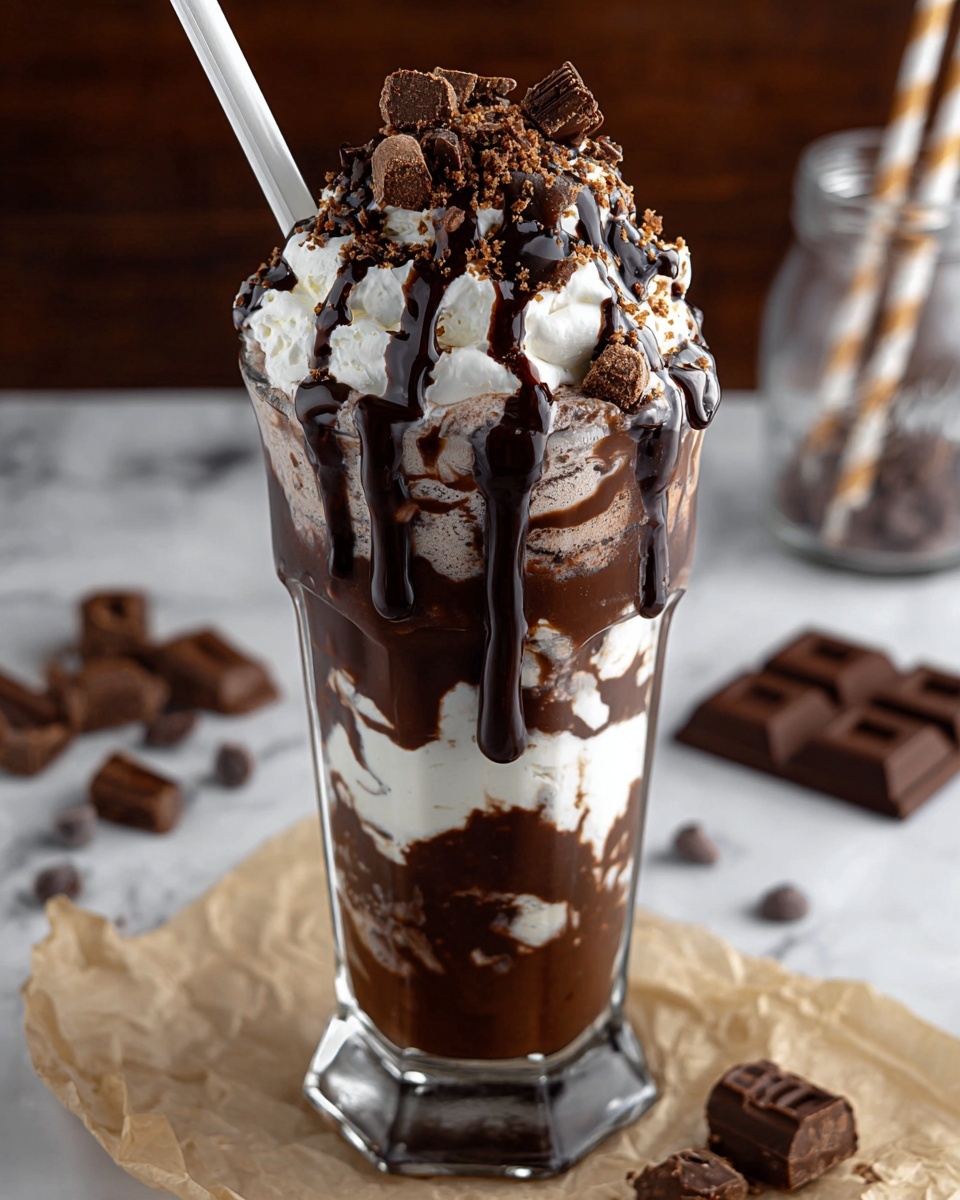 Brownie Milkshake Recipe - Recipe Image