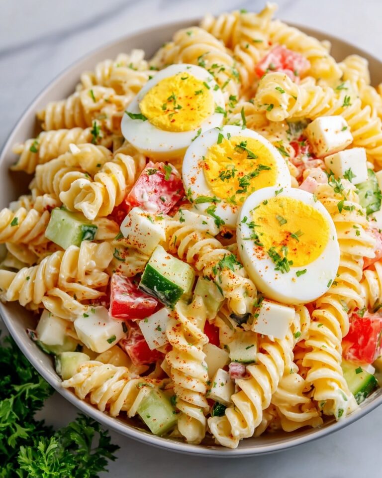 Deviled Egg Pasta Salad Recipe