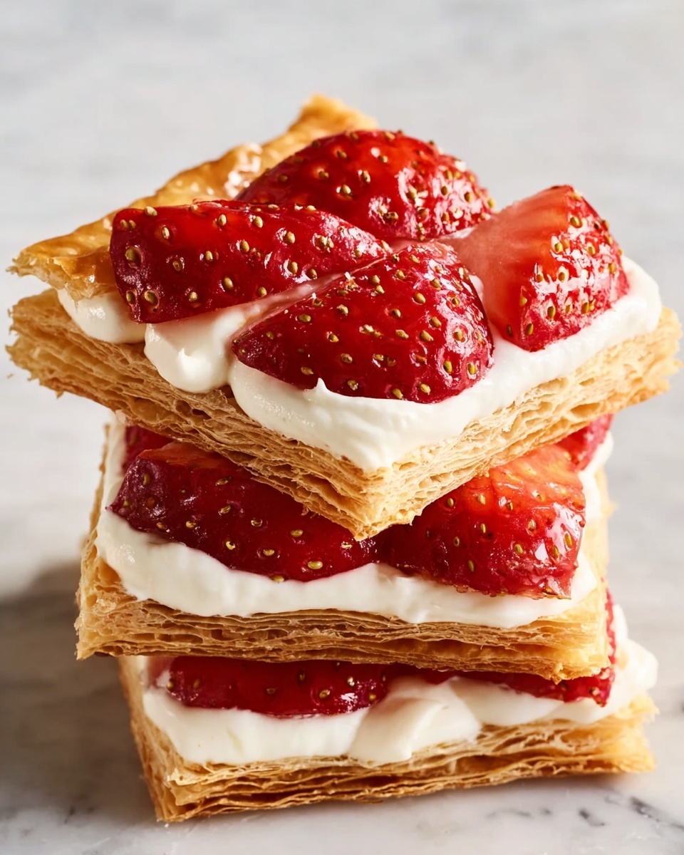Strawberry Cream Cheese Danish Delights Recipe - Recipe Image