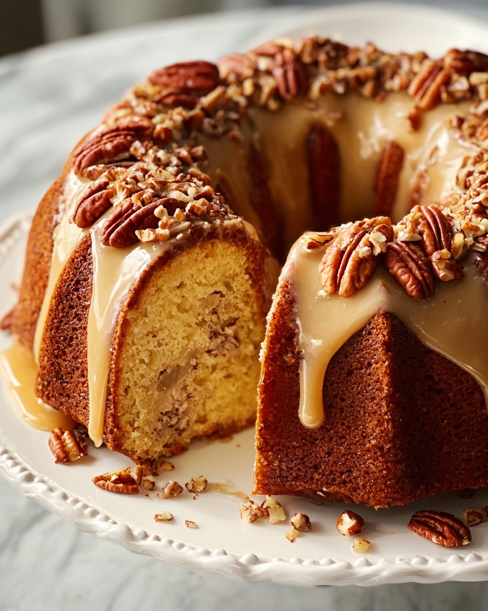 Butter Pecan Pound Cake Recipe - Recipe Image