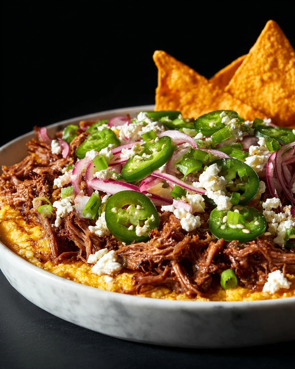 Roasted Poblano Brisket Dip Recipe - Recipe Image