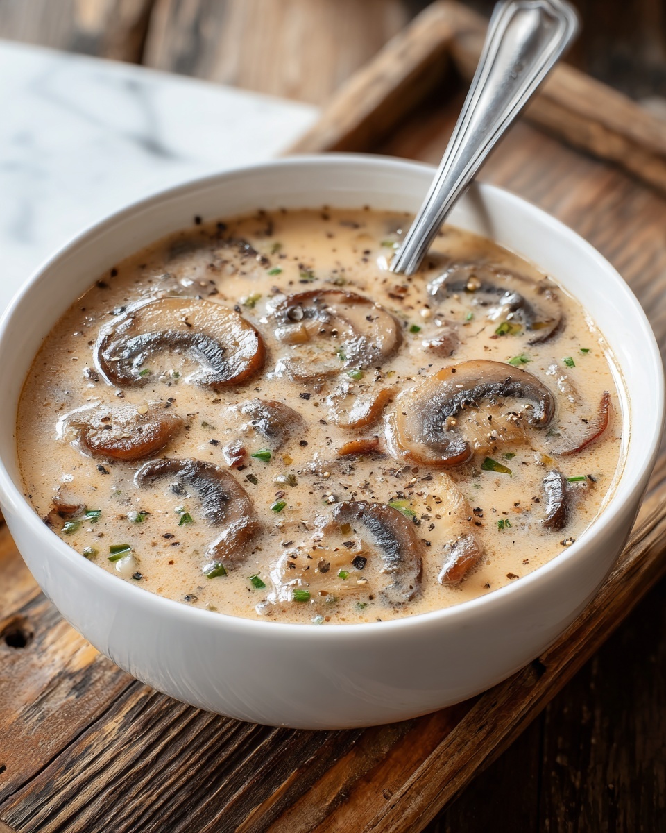 Hungarian Mushroom Soup Recipe - Recipe Image
