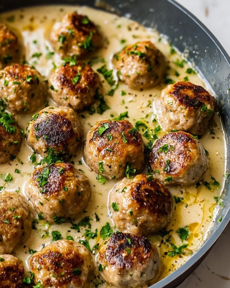 Chicken Piccata Meatballs Recipe
