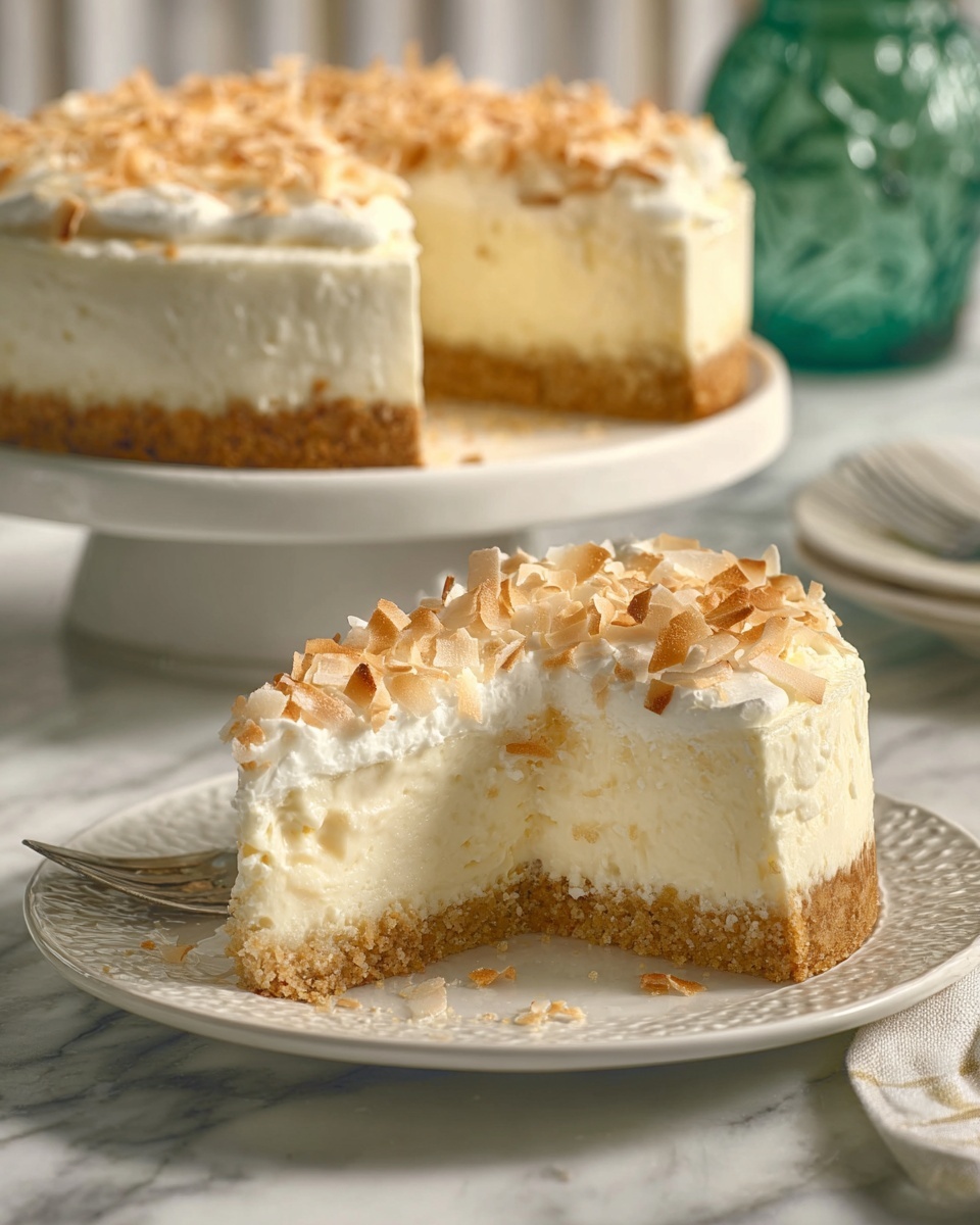Ultimate Coconut Cheesecake Recipe - Recipe Image