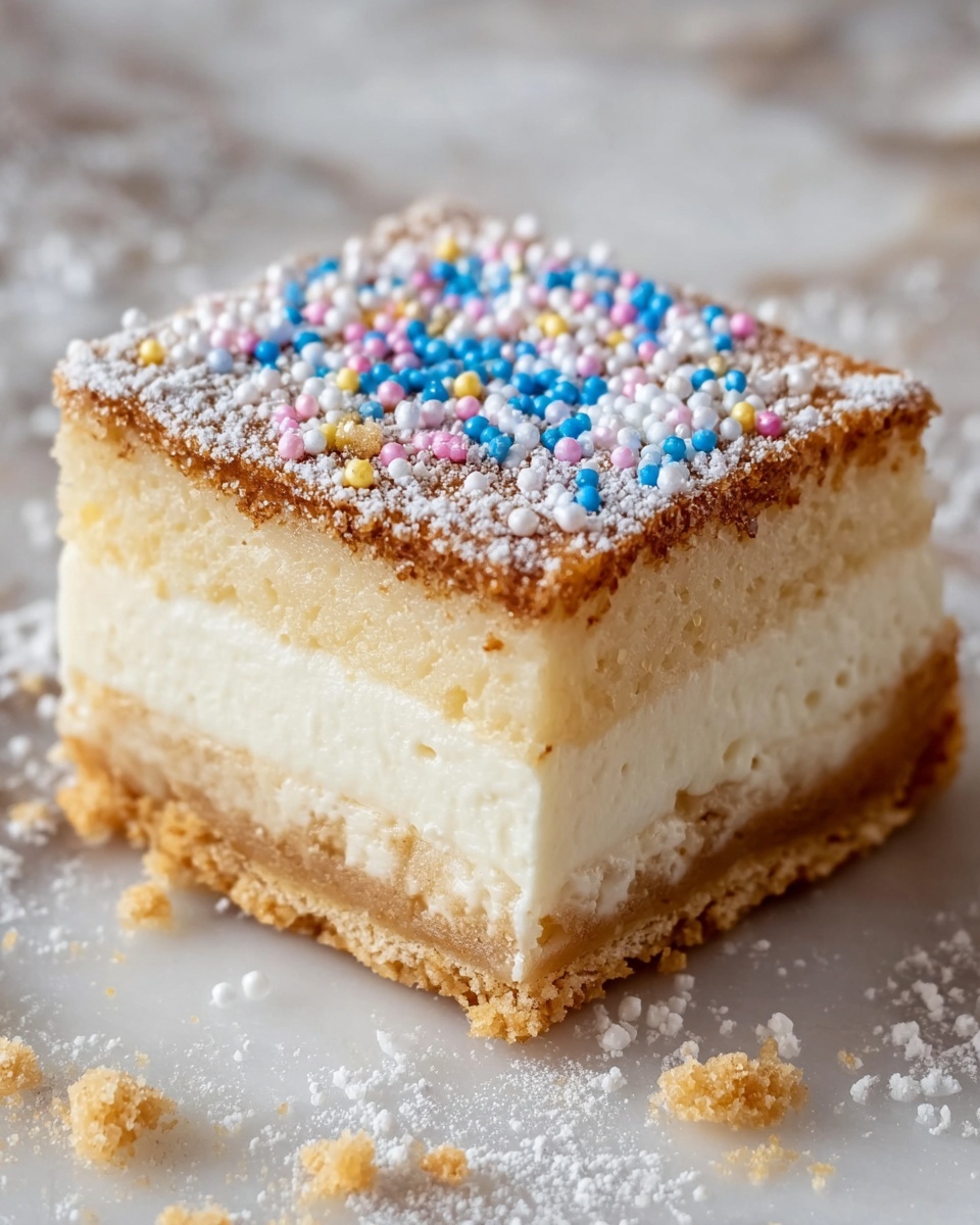 Sugar Cookie Cheesecake Bars Recipe - Recipe Image