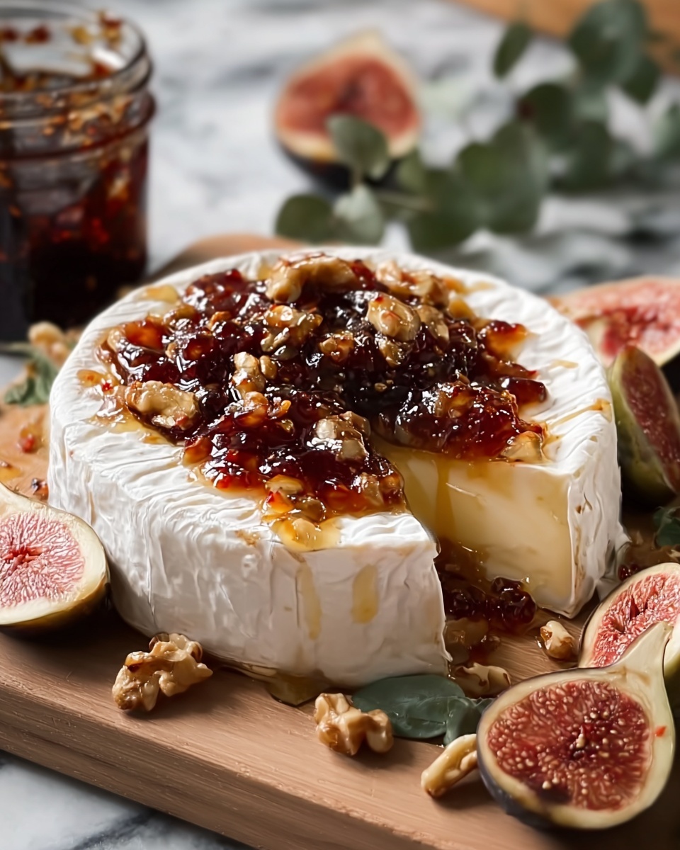 Boursin Cheese with Fig Jam and Pistachios: An Elegant Appetizer Recipe - Recipe Image