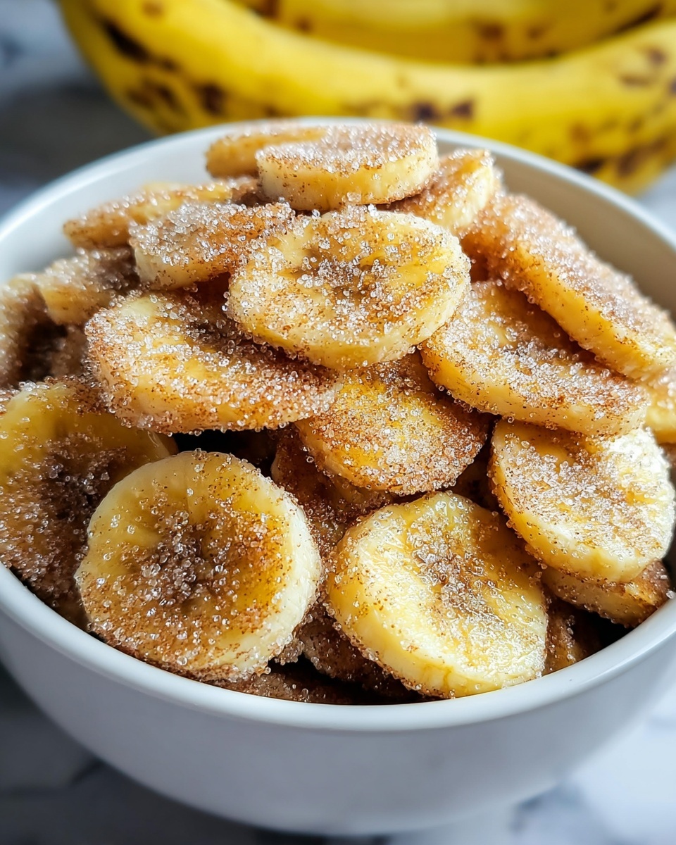 Cinnamon Sugar Banana Chips Recipe - Recipe Image