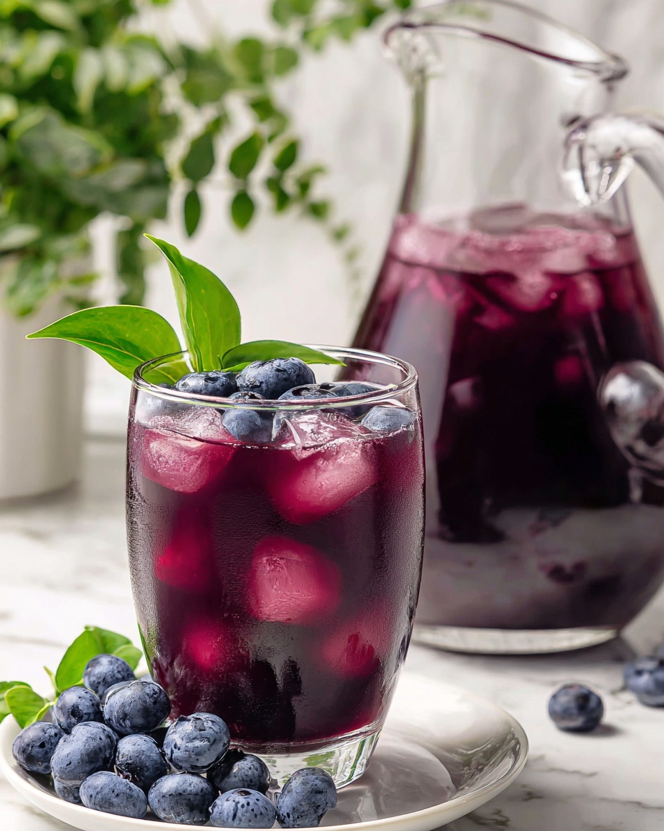 Blueberry Iced Tea Recipe - Recipe Image