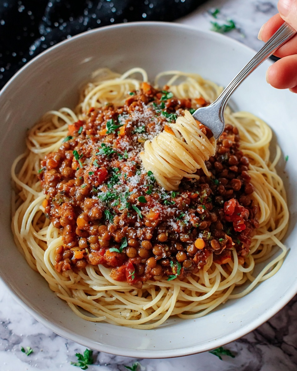 Lentil Bolognese Recipe - Recipe Image