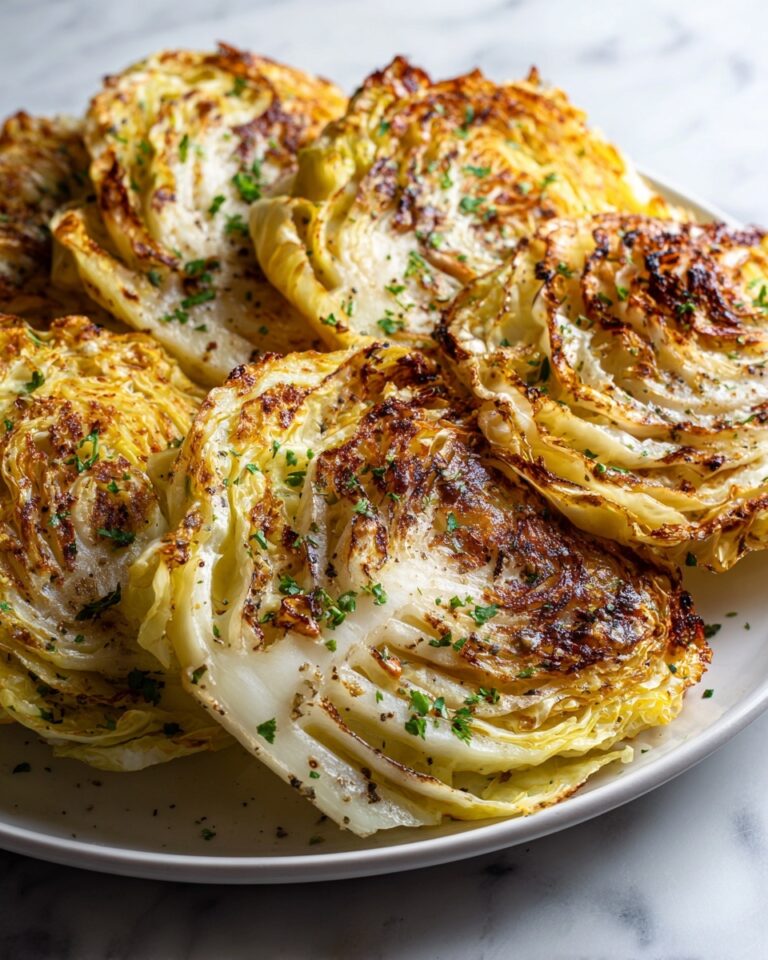Air Fryer Cabbage Steaks Recipe