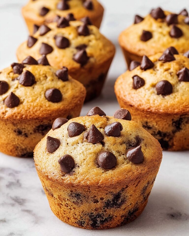 Mini Banana Muffins with Chocolate Chips Recipe