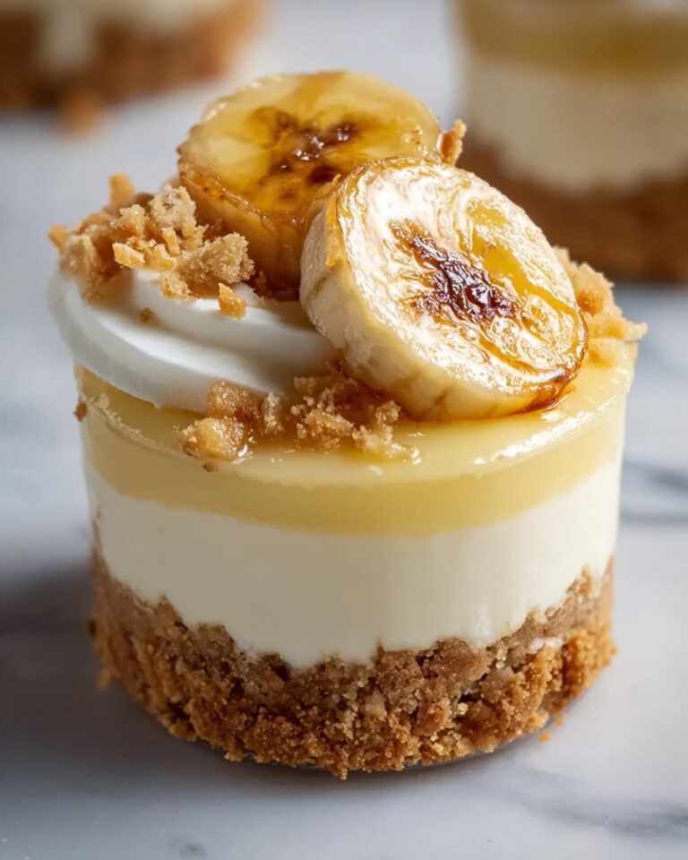 Mini Banana Pudding Cheesecakes Recipe