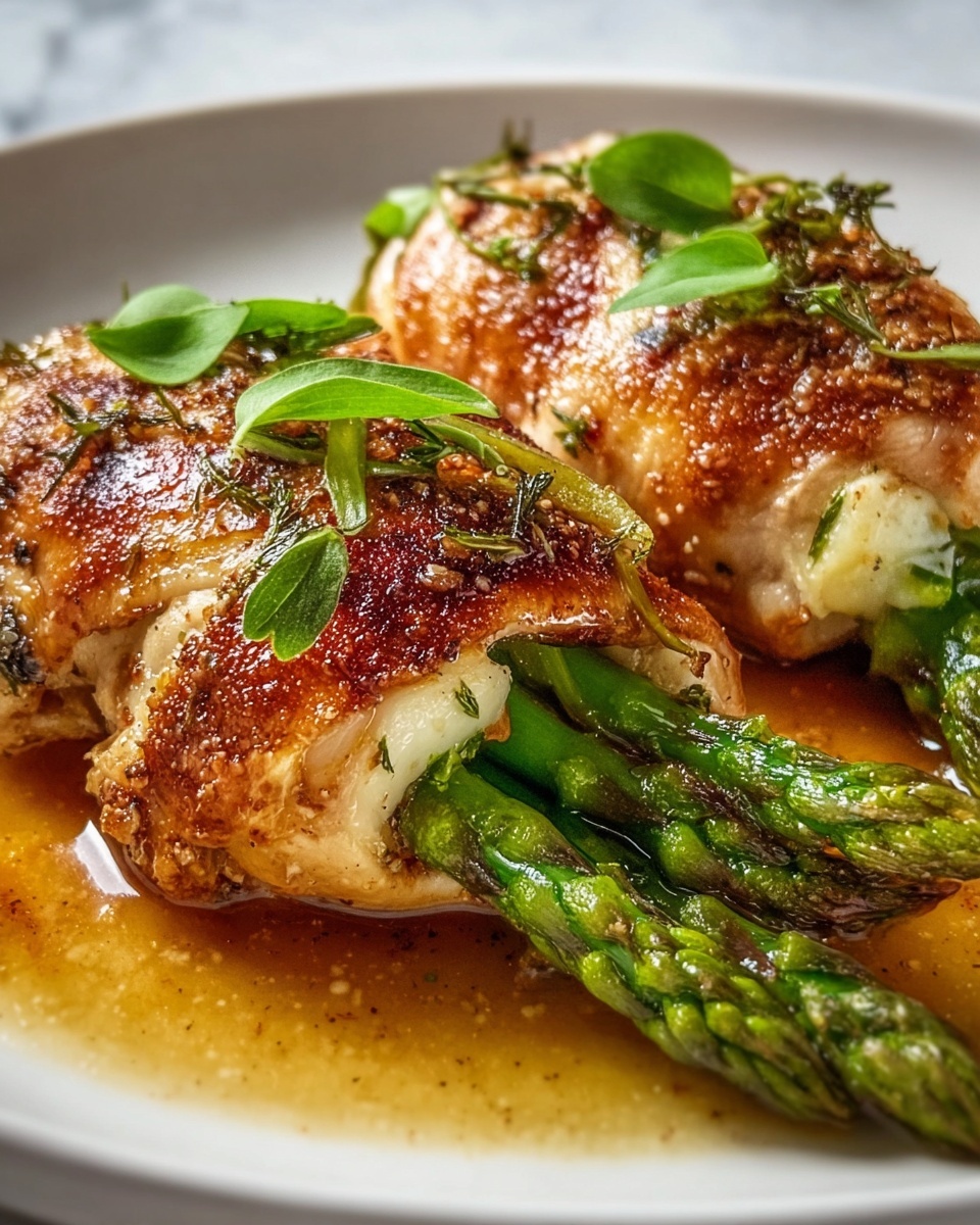 Asparagus Stuffed Chicken Breast Recipe - Recipe Image