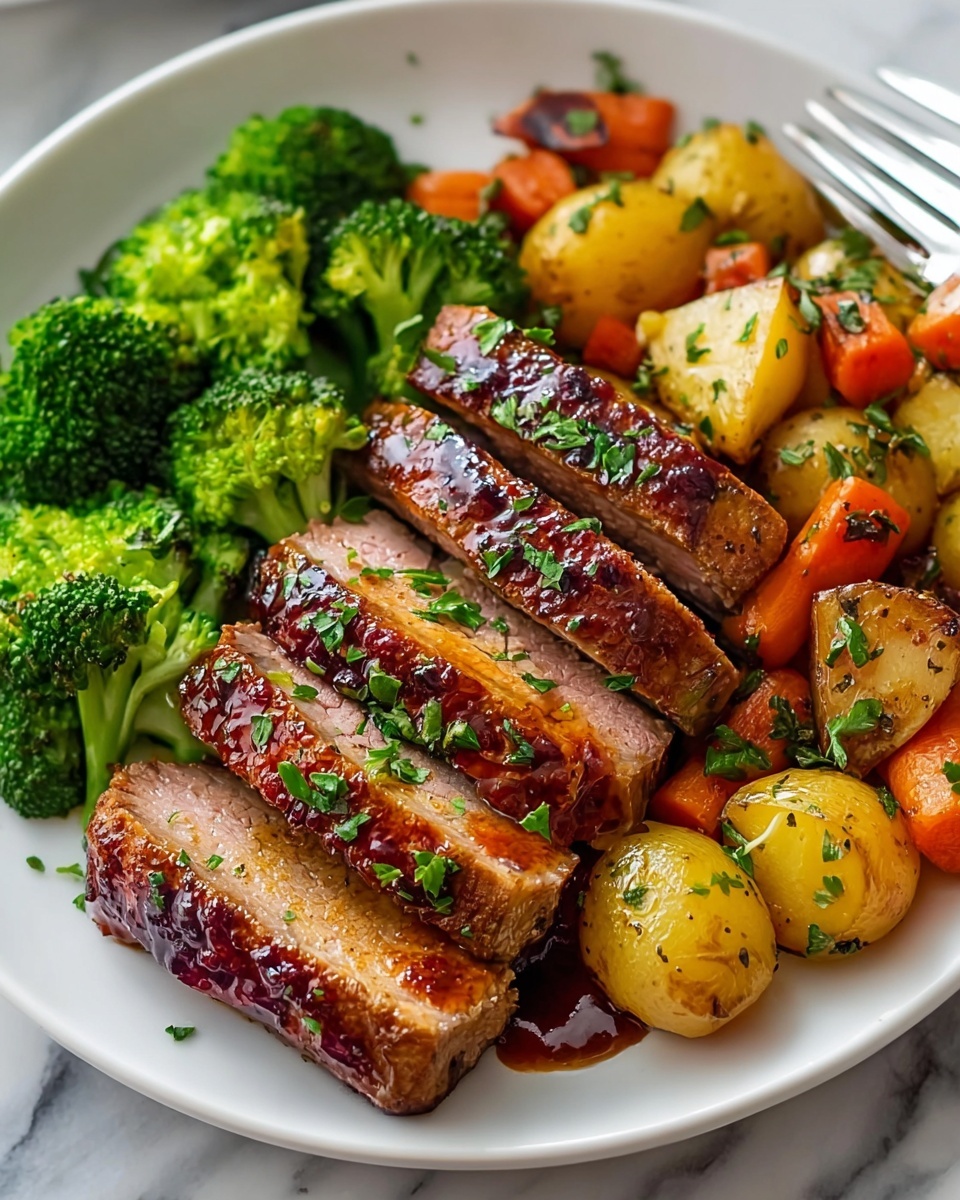 Grilled Honey Mustard Chicken and Broccoli Recipe - Recipe Image