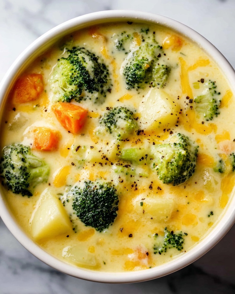 Broccoli Potato Cheese Soup Recipe - Recipe Image