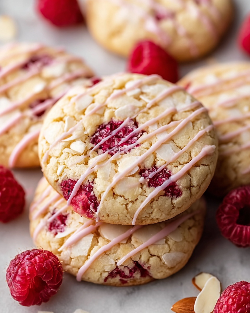 Raspberry Almond Cookies Recipe - Recipe Image