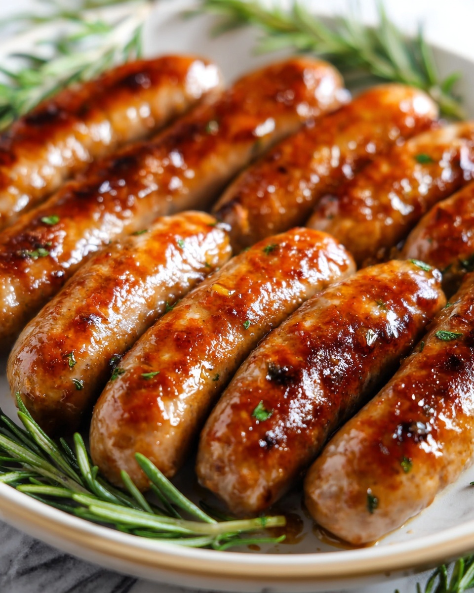 Maple and Rosemary Breakfast Sausage Recipe - Recipe Image