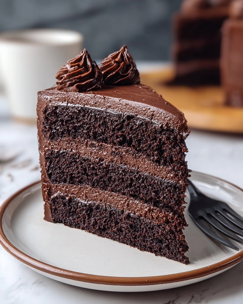 Super Moist Chocolate Cake Recipe - Recipe Image