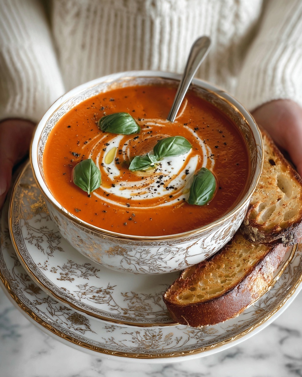 The Best Homemade Tomato Soup Recipe - Recipe Image