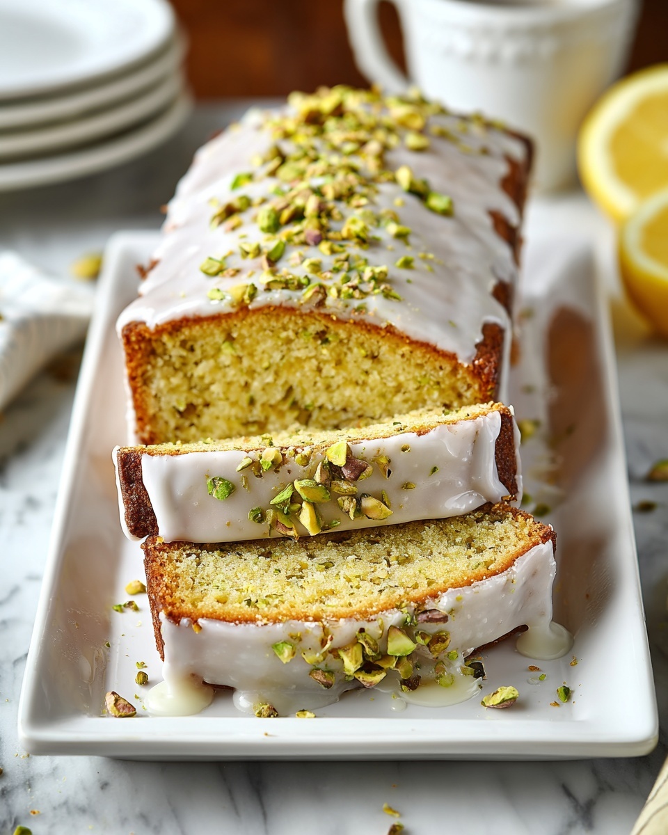 Pistachio Lemon Breakfast Bread Recipe - Recipe Image
