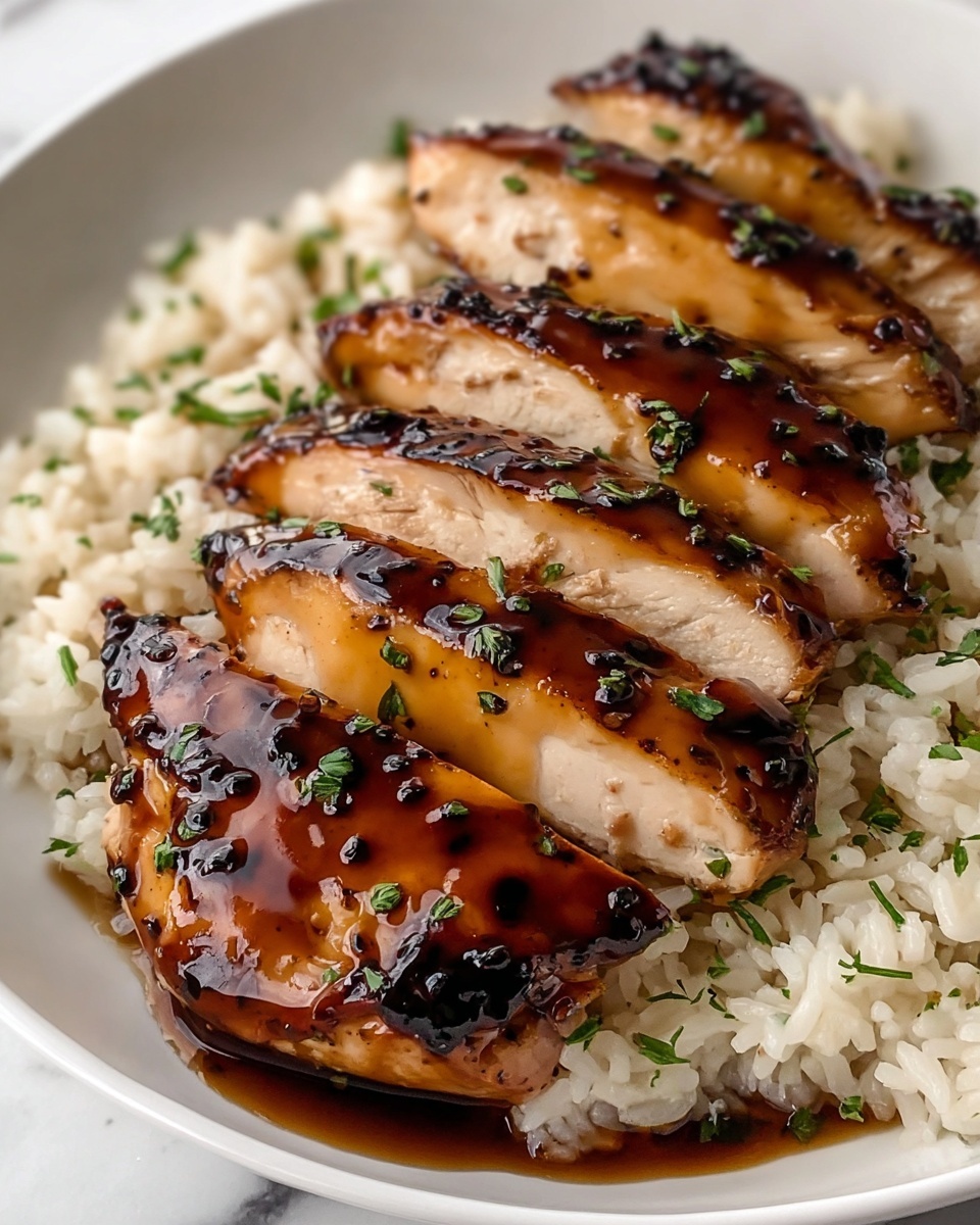 Sweet and Savory Honey Garlic Chicken Breasts Recipe - Recipe Image