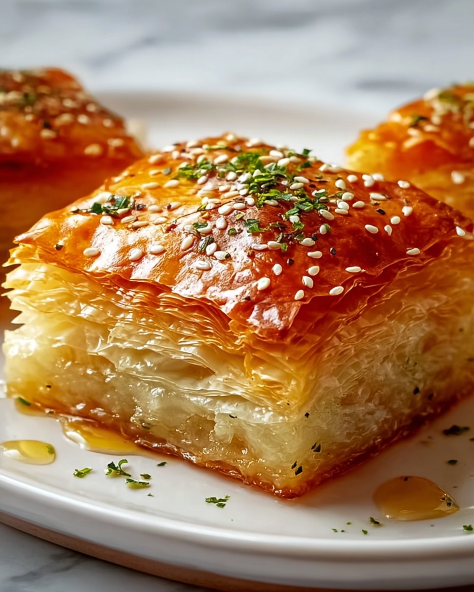 Pepper Jelly & Cream Cheese Puff Pastry Squares Recipe - Recipe Image