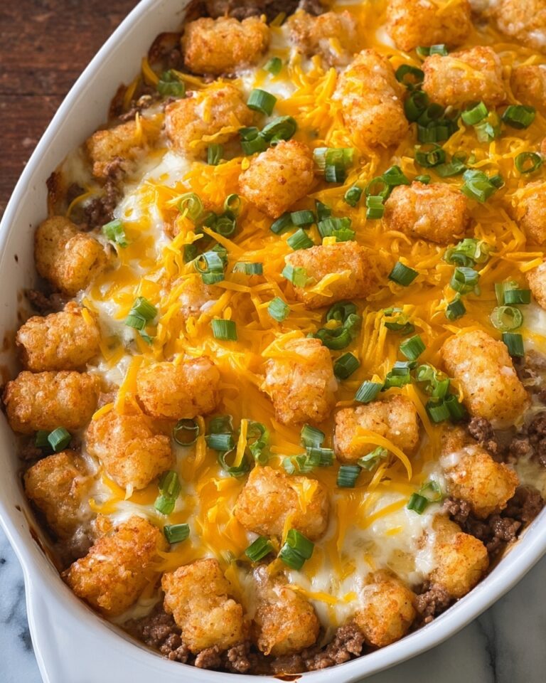 Cowboy Tater Tot Casserole Recipe