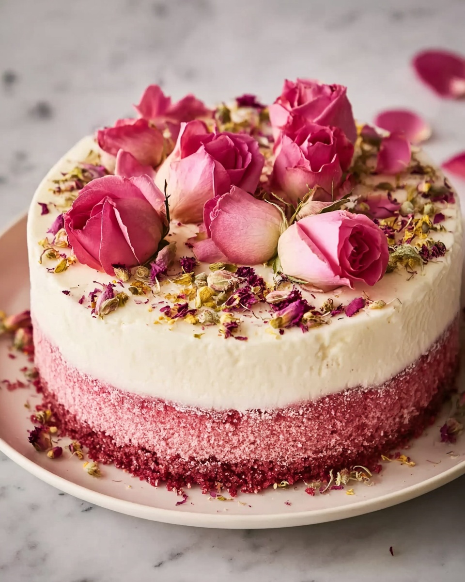 Rose Milk Cake Recipe - Recipe Image