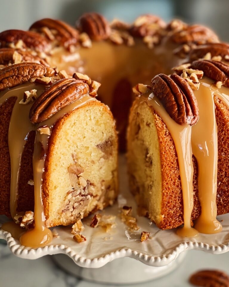 Butter Pecan Pound Cake Recipe