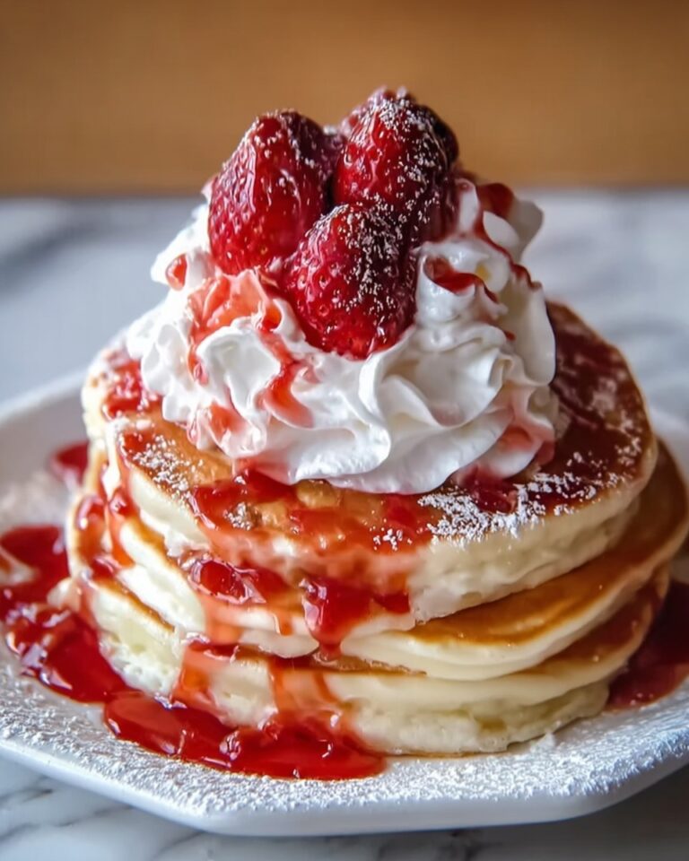 Strawberry Shortcake Pancakes Recipe