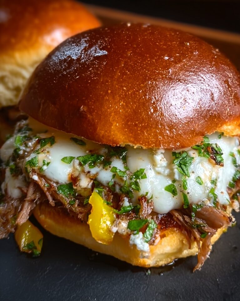 Philly Cheesesteak Sliders Recipe