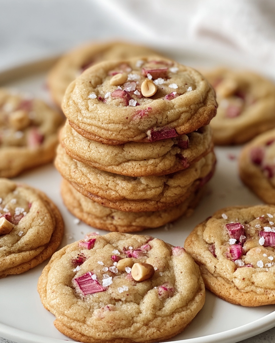 Brown Sugar Rhubarb Cookies Recipe - Recipe Image