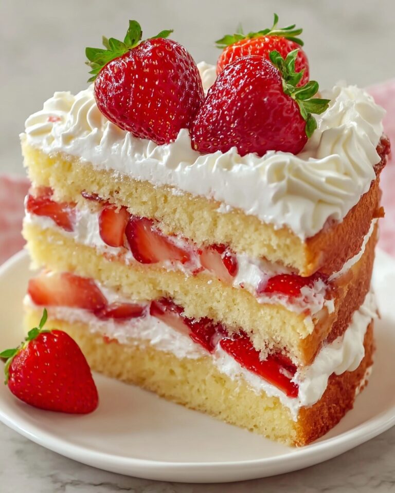 The Best Strawberry Shortcake Cake Recipe