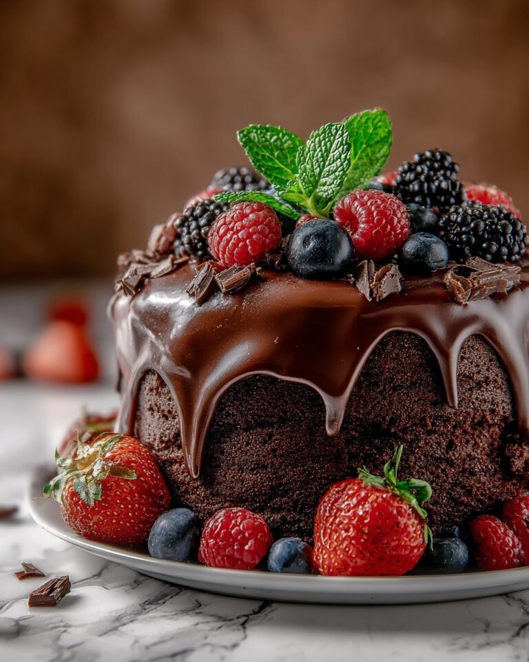 Easy Chocolate Fudge Cake Recipe