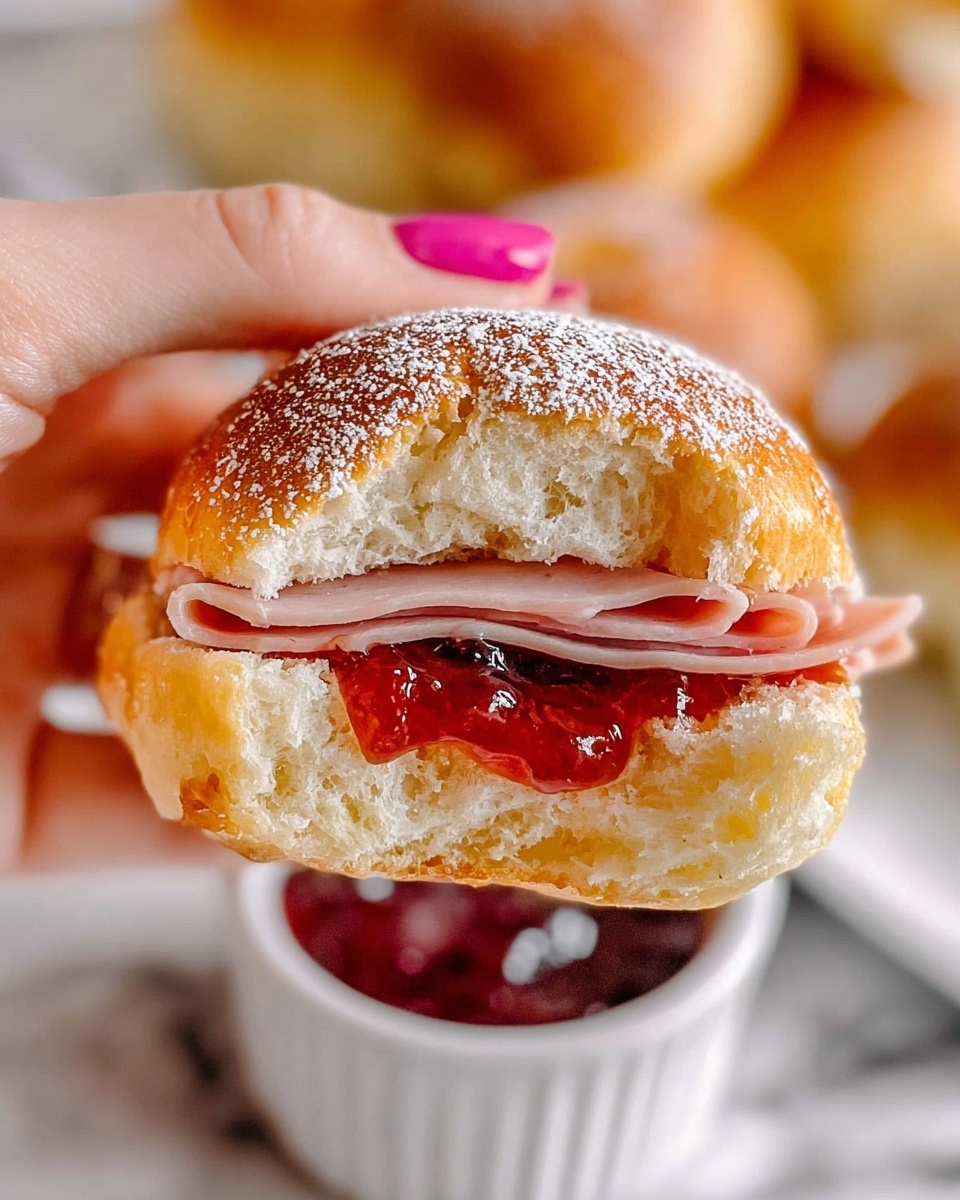 Monte Cristo Sliders Recipe - Recipe Image