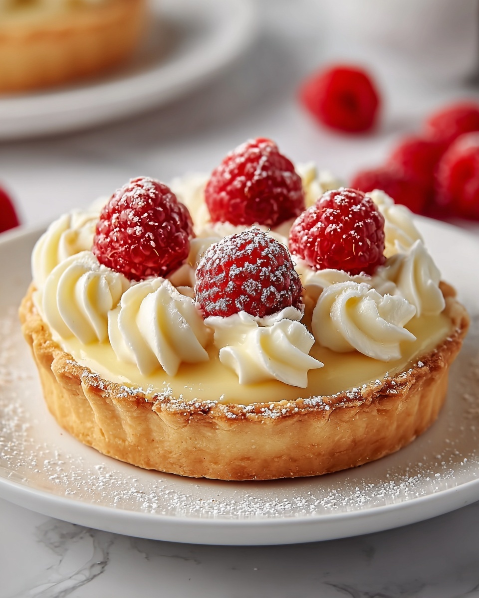 Rich White Chocolate Mousse Tart Recipe - Recipe Image