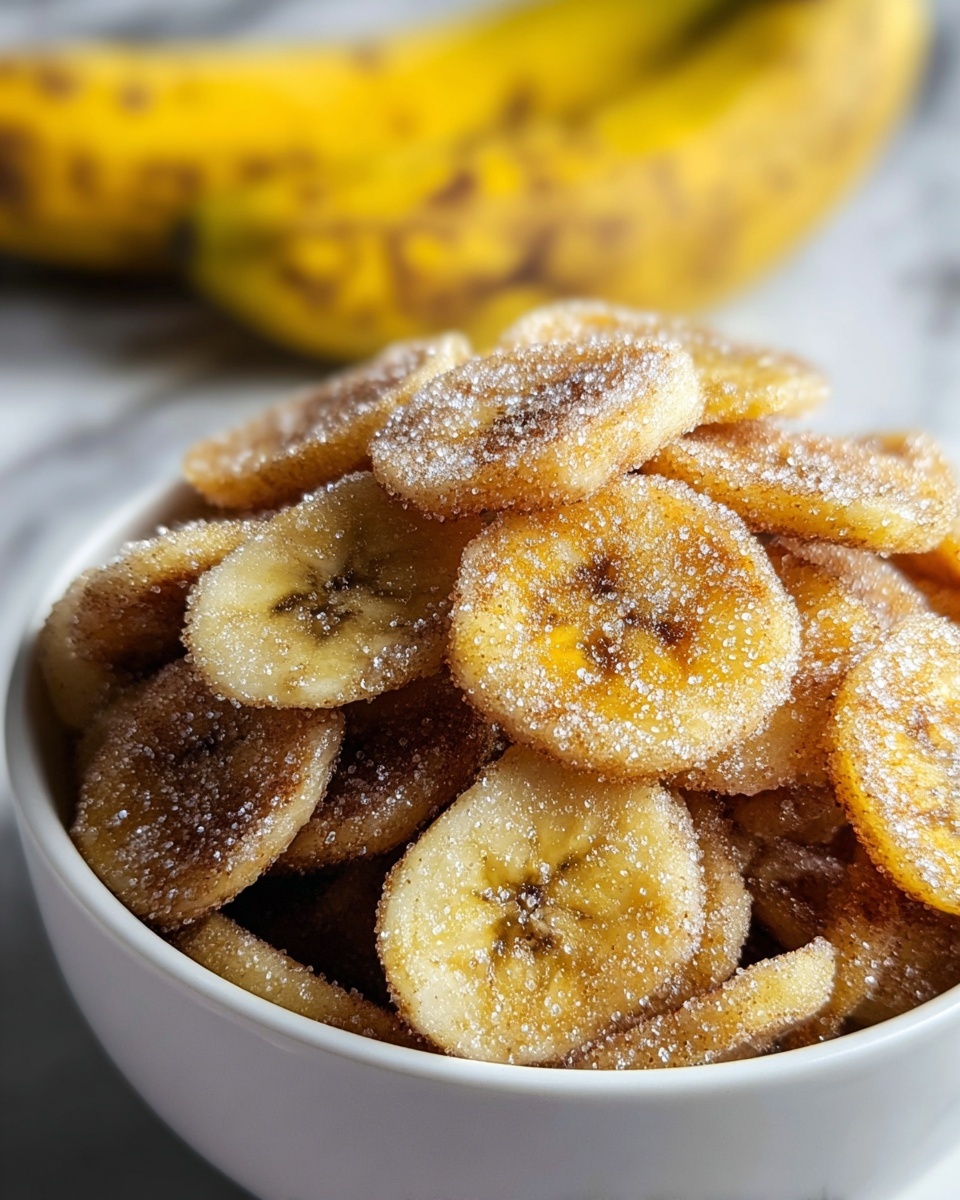 Cinnamon Sugar Banana Chips Recipe - Recipe Image