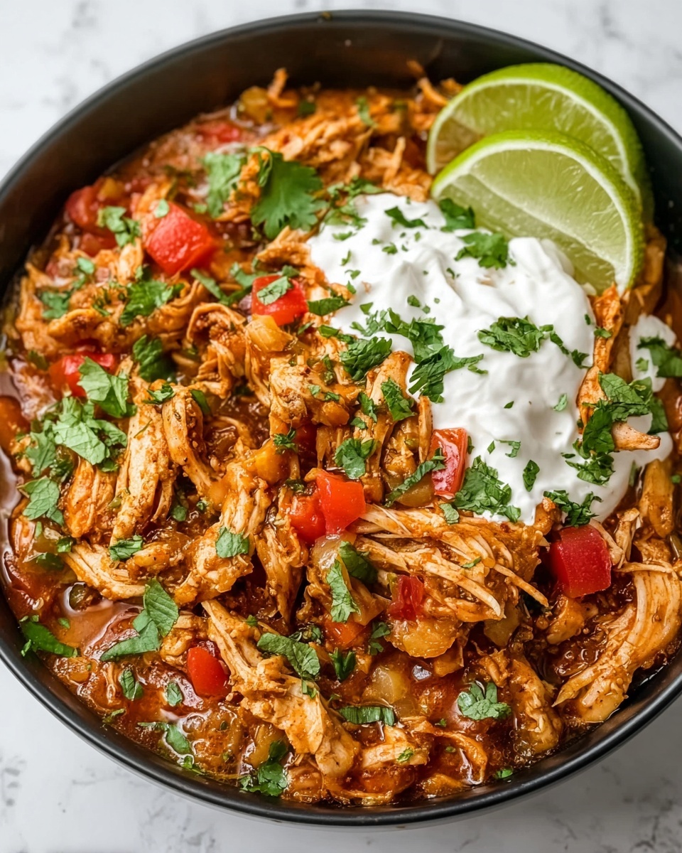 Easy Mexican Chicken Crock Pot Recipe - Recipe Image