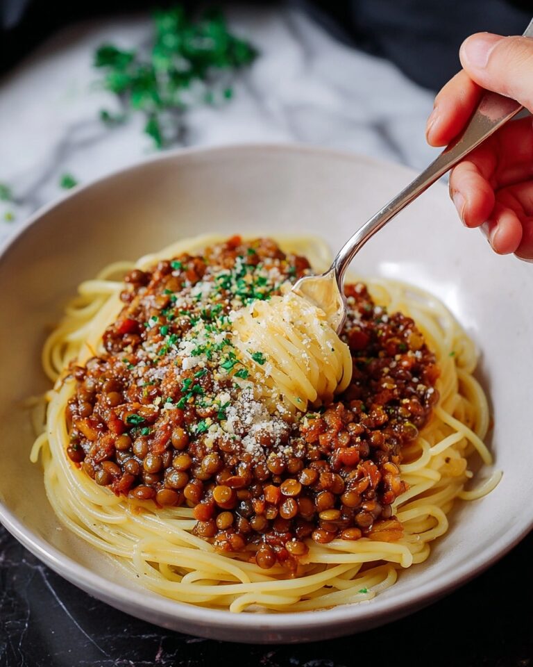 Lentil Bolognese Recipe